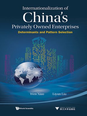 cover image of Internationalization of China's Privately Owned Enterprises